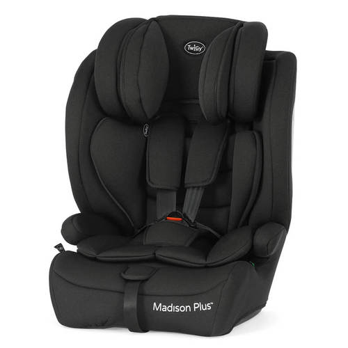 בוסטר רצועות Madison Plus i-Size שחור Twigy