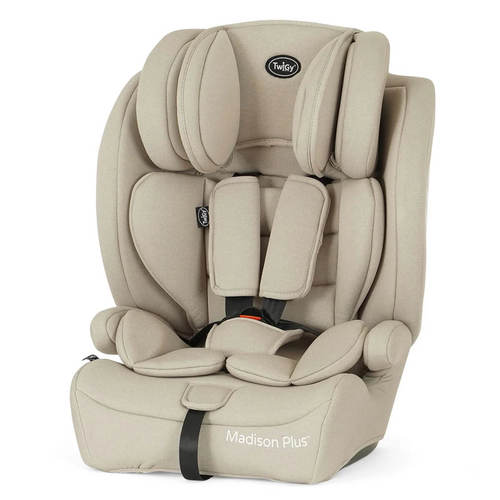 בוסטר רצועות Madison Plus i-Size שמנת Twigy