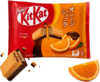 KitKat-מיני וופל פריכים בציפוי בטעם שוקולד ובטעם תפוז  104.4 גרם