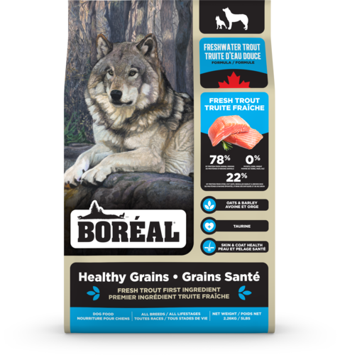 BORÉAL HEALTHY GRAINS FRESHWATER TROUT – 2.26kg