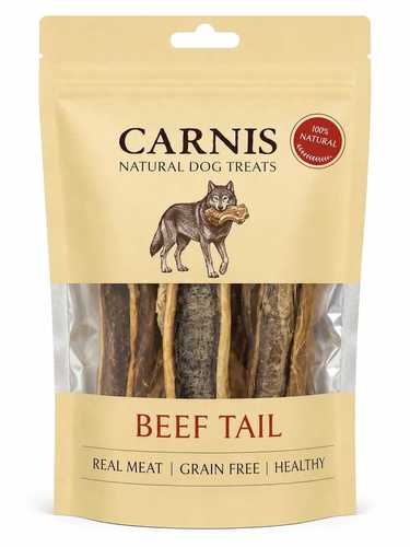 חטיף טבעי לכלבים קארניס זנב בקר Carnis Beef Tail (100 גרם)