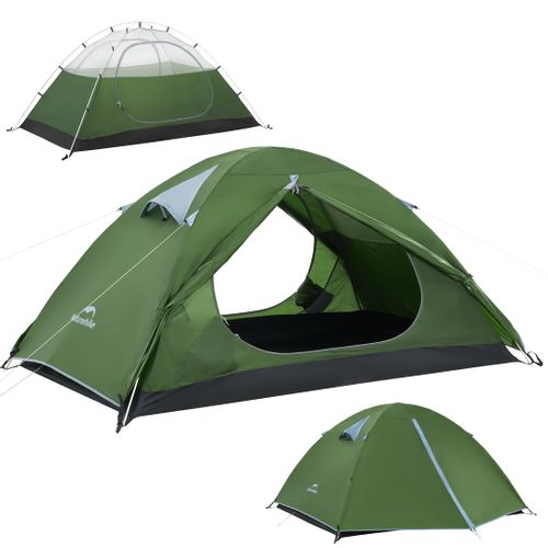 אוהל תרמילאים קל משקל ל-2 אנשים נייצ'רהייק NATUREHIKE Bleik 2-Person Backpacking Tent – אוהל פנימי, יריעת גג ואוהל מורכב