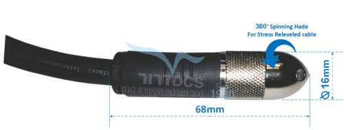 כבל VGA 10M ראש אחד פריק