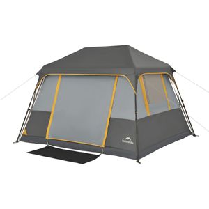 אוהל בין רגע ל-4 אנשים נייצ'רהייק NATUREHIKE Cape 5.2 Instant Cabin Tent