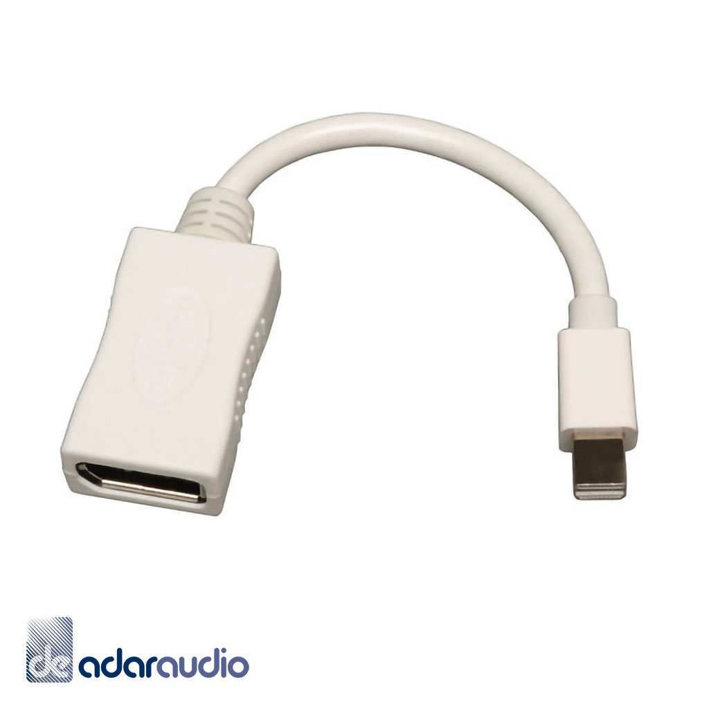 מתאם MINI DISPLAY PORT ל-DP נקבה באורך 20 ס"מ