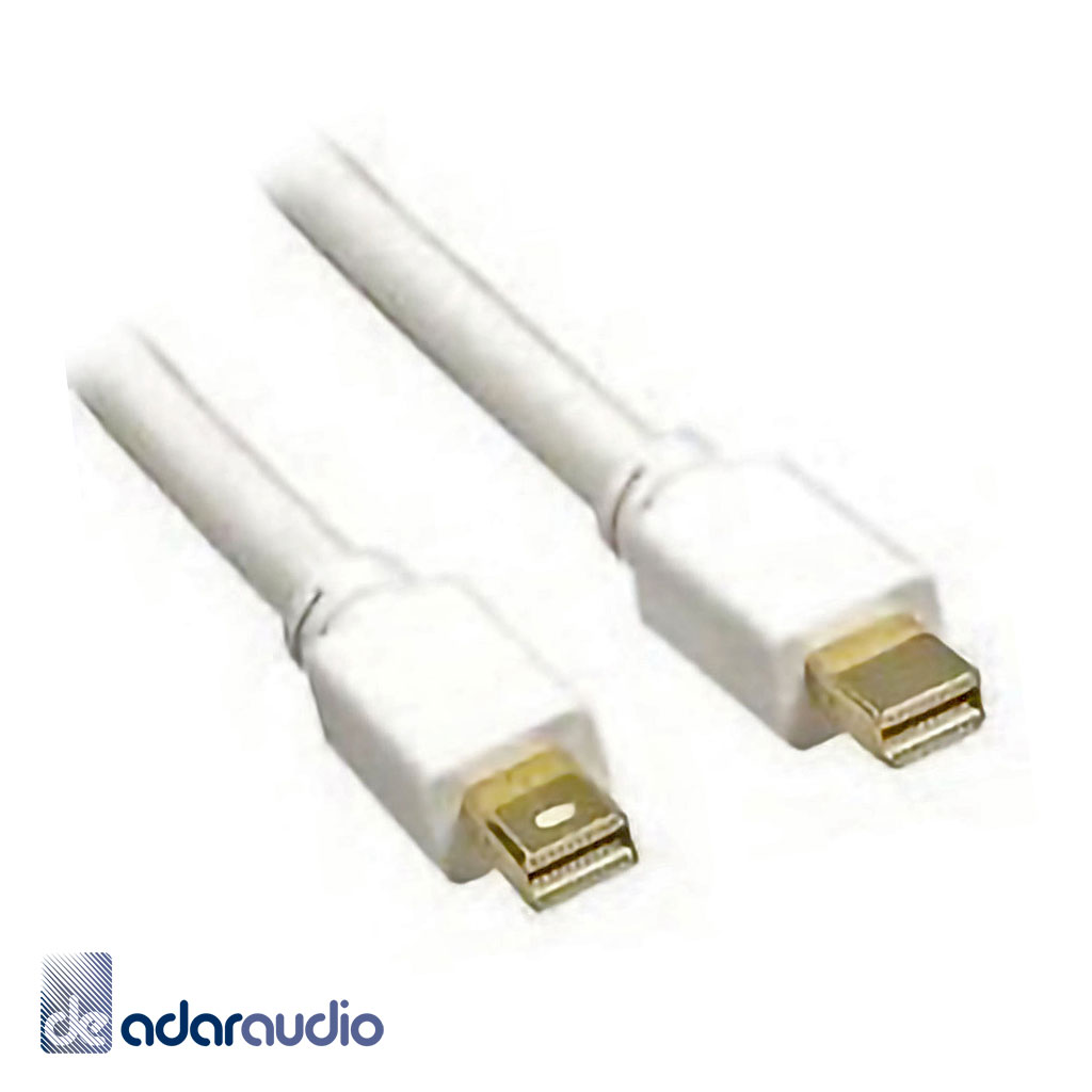 כבל 3 מטר MINI DISPLAY PORT זכר ל-MINI DISPLAY PORT זכר, תומך 4K@30Hz