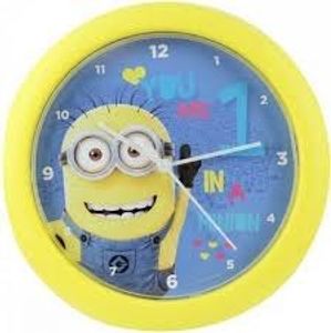 שעון קיר לילדים מיניונים - Wandklok Minions