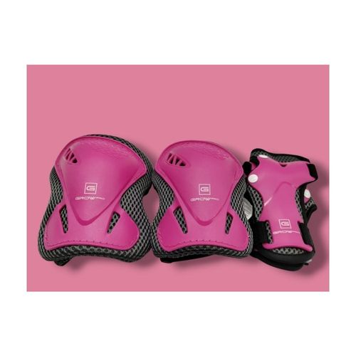 סט מגינים מתחיל ורוד מידה M - Grow Beginner Protective Set Pink 145397
