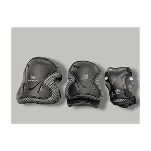 סט מגינים מתחיל שחור מידה M - Grow Beginner Protective Set Black 675747