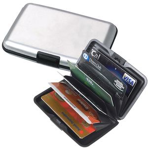 ארנק אלומיניום לכרטיסי אשראי ולכרטיסי ביקור