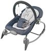 טרמפולינה ונדנדה לתינוק Portable Rocker עם מנגינות, רטט הרגעה וקשת צעצועים מלידה ועד 18 ק"ג - אפור בהיר