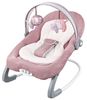 טרמפולינה ונדנדה מפוארת לתינוק Deluxe Bouncer לידה עד 18 ק"ג עם מנגינות, רטט הרגעה וקשת צעצועים מתכוננת - ורוד