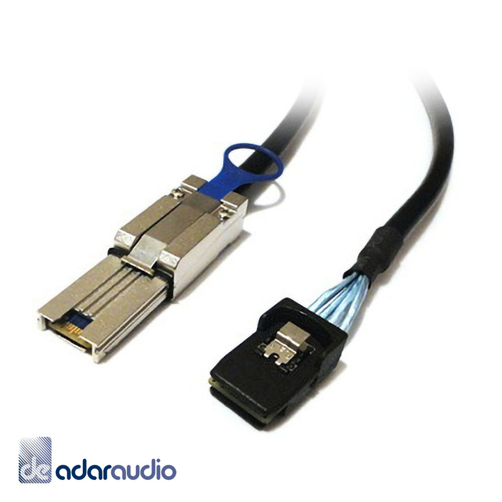כבל MINI SAS 26P (SFF-8088) - MINI SAS 36P (SFF-8087) 2M