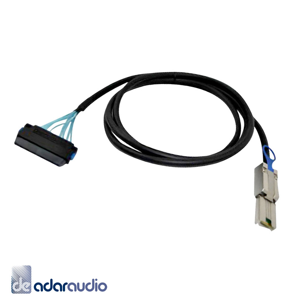 כבל MINI SAS 26P (SFF-8088) - SAS 32P (SFF-8484) 1M