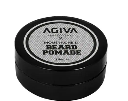 באלם לזקן מעניק ברק ומראה מסודר Agiva Mustache & Beard Pomade אגיבה