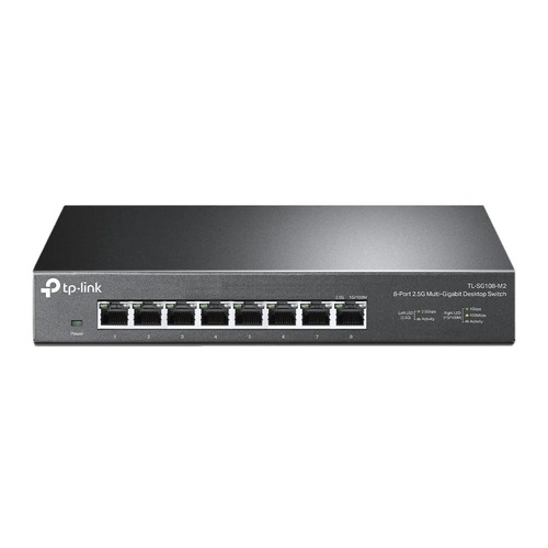 מתג חכם SG108-M2 8 port 2.5Gbps מבית TP-LINK