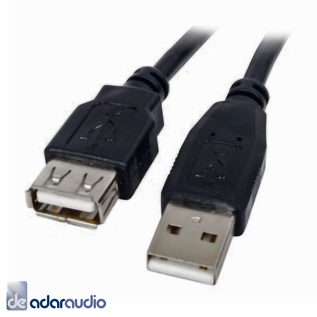 כבל USB 2.0 מאריך - 5 מטר