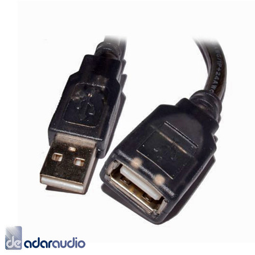 כבל USB 2.0 מאריך - 0.5 מטר