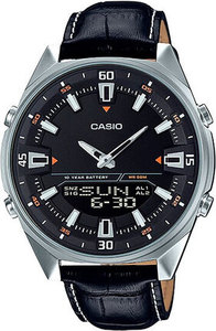 CASIO AMW-830L-1A אנלוגי-דיגיטלי 10 שנים סוללה