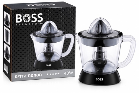 מסחטת הדרים חשמלית 40W משפחתית מבית The BOSS electric & kitchen