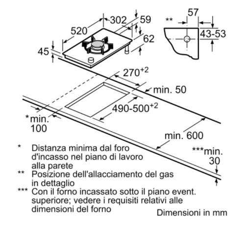 ‏כיריים גז Siemens ER3A6AD70 סימנס