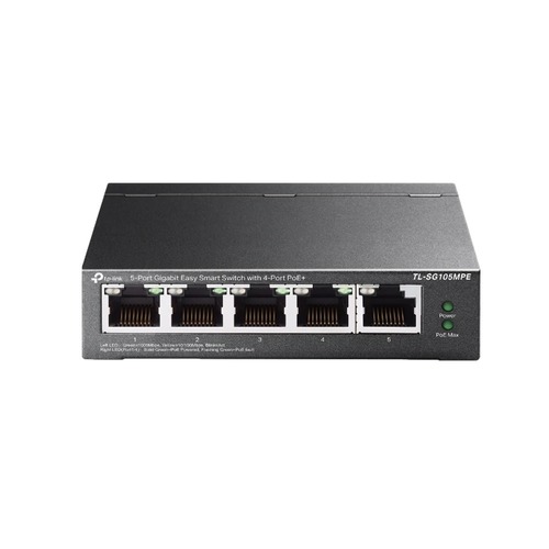 מתג +TL-SG105MPE GIGA POE מבית TP-LINK
