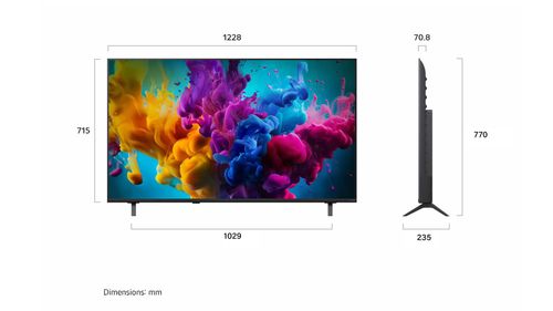  55 אינץ' LG QNED evo AI QNED8M MiniLED דגם 55QNED8MB6T