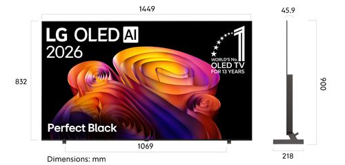 65 אינץ' LG OLED B6 טלוויזיה חכמה דגם OLED65B66LA