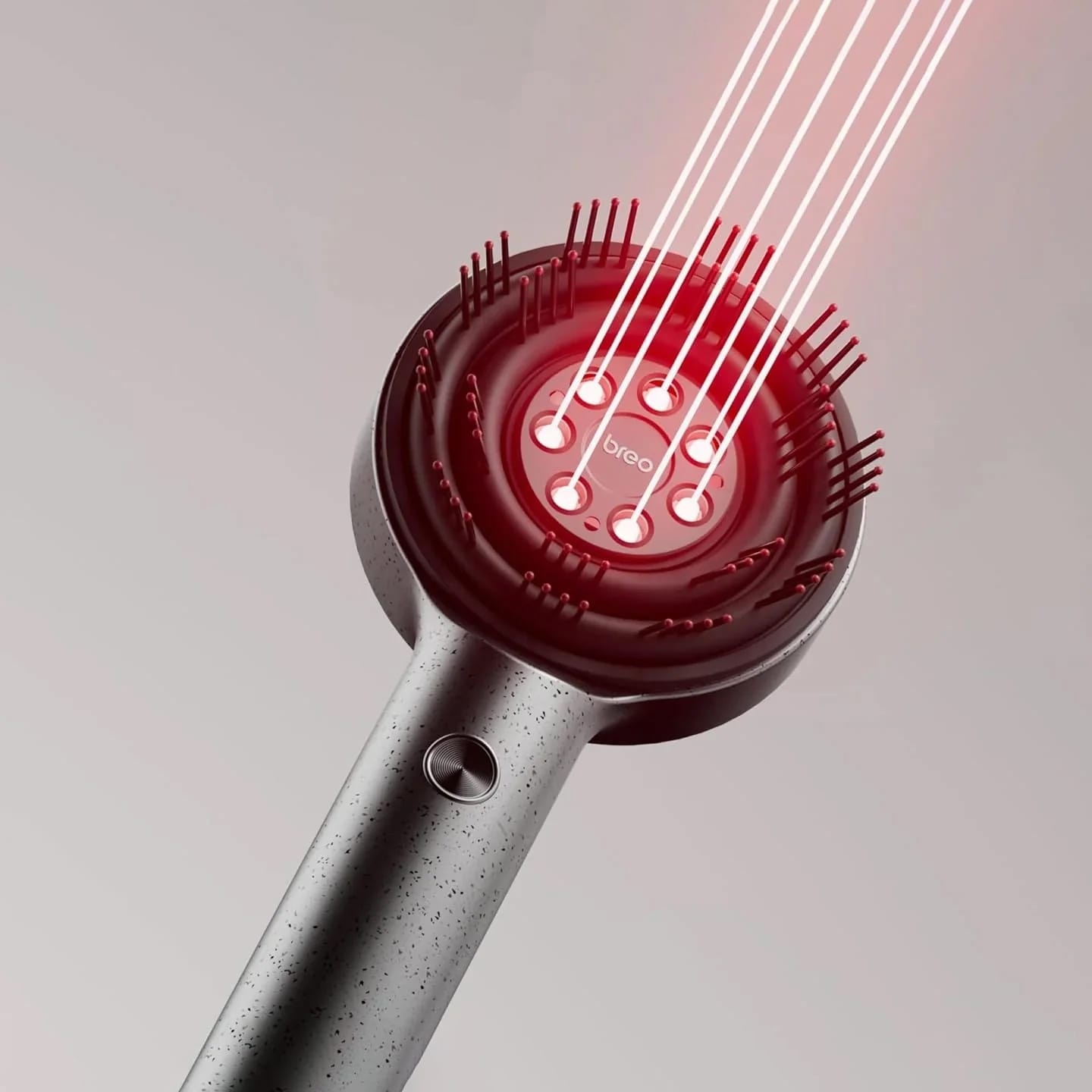 מכשיר עיסוי קרקפת לייזר רך LLLT עיסוי 360° וחום Breo Scalp3L