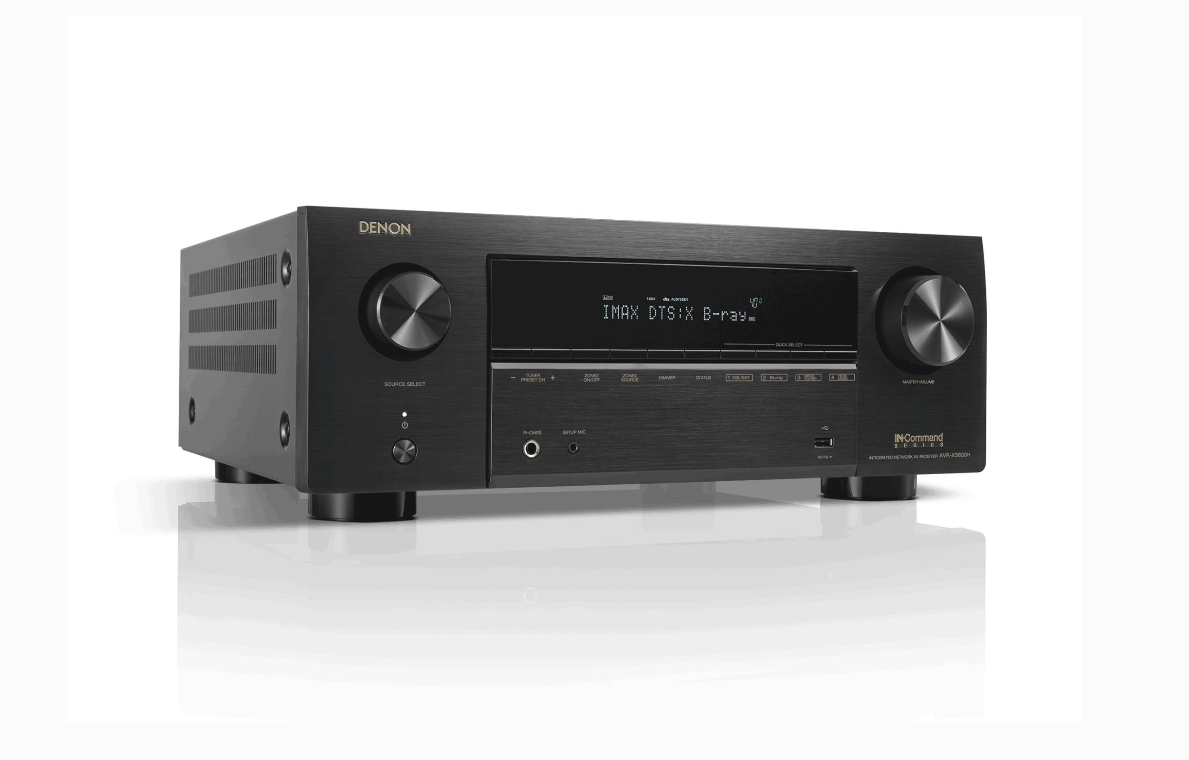 DENON AVR-X3800H - יבואן רשמי בישראל *יחידה מתצוגה כולל אחריות*