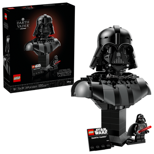 לגו Star Wars™‎ - פסל ראש של דארת' ויידר (75439) LEGO