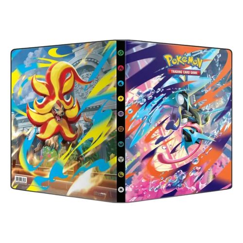 קלפי פוקימון אלבום כאוס רייזינג 252 מקומות Ultra Pro Binder - 9-Pocket Portfolio 