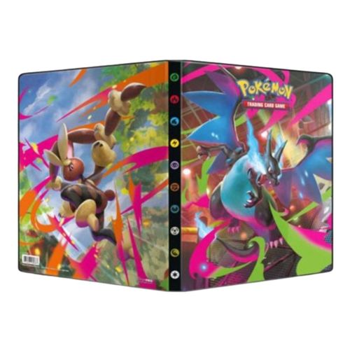 קלפי פוקימון אלבום פנטזמל פליימס 252 קומות POKEMON PORTFOLIO 9PKT MEGA EVOLUTIONS 2 PHANTASMAL FLAMES