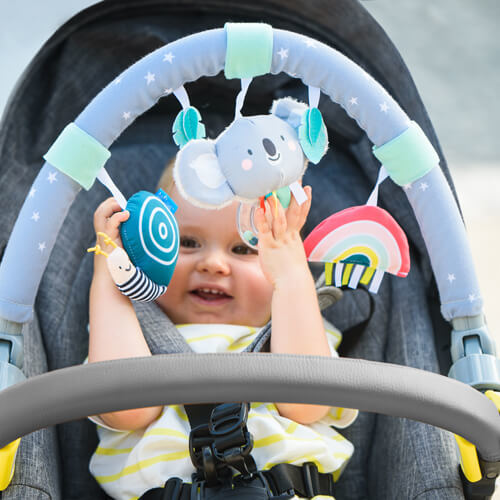 קשת מתכווננת לעגלה/טיולון קואלה טף טויס Taf Toys