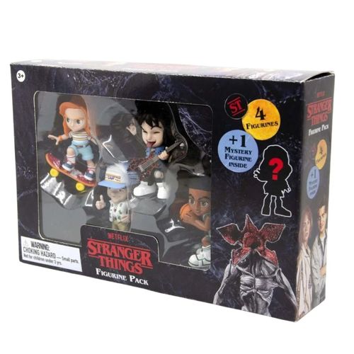 פיגרים דברים מוזרים 4 + פיגר מיסטרי Yume Stranger Things 4+1 Figurines Gift Set