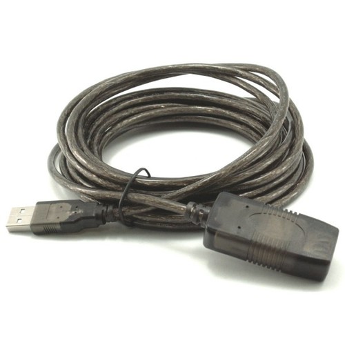 כבל USB מאריך אקטיבי זכר-נקבה Gold Touch CH-USB2-5-IC USB Extension Cable M/F 5M 