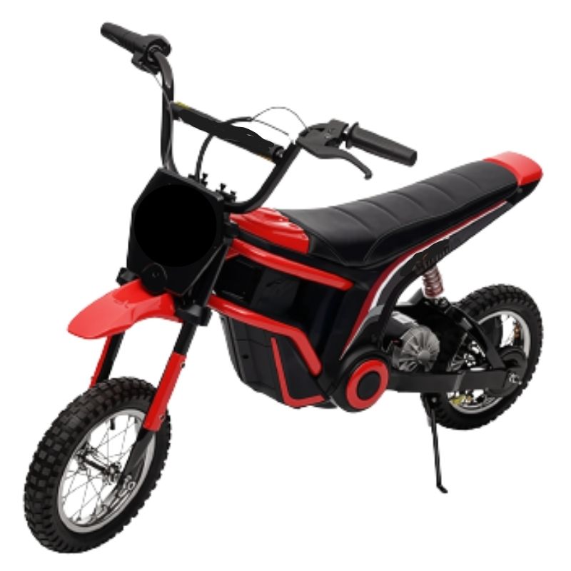 אופנוע שטח לילדים מוטו קרוס 24V - צבע אדום