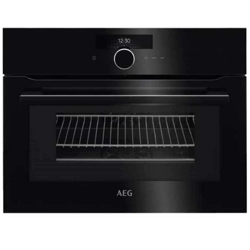 ‏⁧תנור בנוי משולב מיקרוגל 43 ליטר ⁦AEG⁩ א.א.ג. ⁦Horizon KMK965000B⁩⁩‏