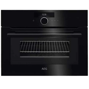 ‏⁧תנור בנוי משולב מיקרוגל 43 ליטר ⁦AEG⁩ א.א.ג. ⁦Horizon KMK965000B⁩⁩‏