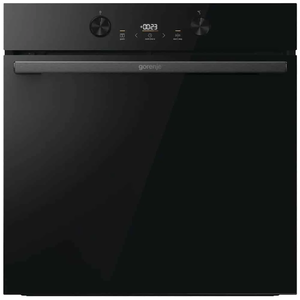 תנור בנוי פירוליטי Gorenje גורנייה G400 BPS6737E04DBG זכוכית שחורה