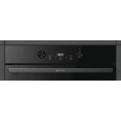 ‏⁧תנור בנוי פירוליטי ⁦Gorenje⁩ גורנייה ⁦G400 BPS6737E04DBG⁩ זכוכית שחורה⁩‏
