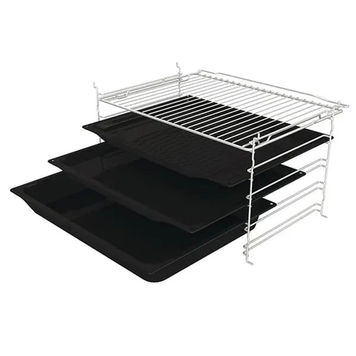 ‏⁧תנור בנוי פירוליטי ⁦Gorenje⁩ גורנייה ⁦G400 BPS6737E04DBG⁩ זכוכית שחורה⁩‏