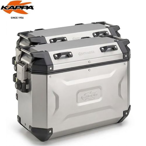זוג ארגזי אלומניום 37 ליטרים KAPPA MONOKEY® K´Voyager