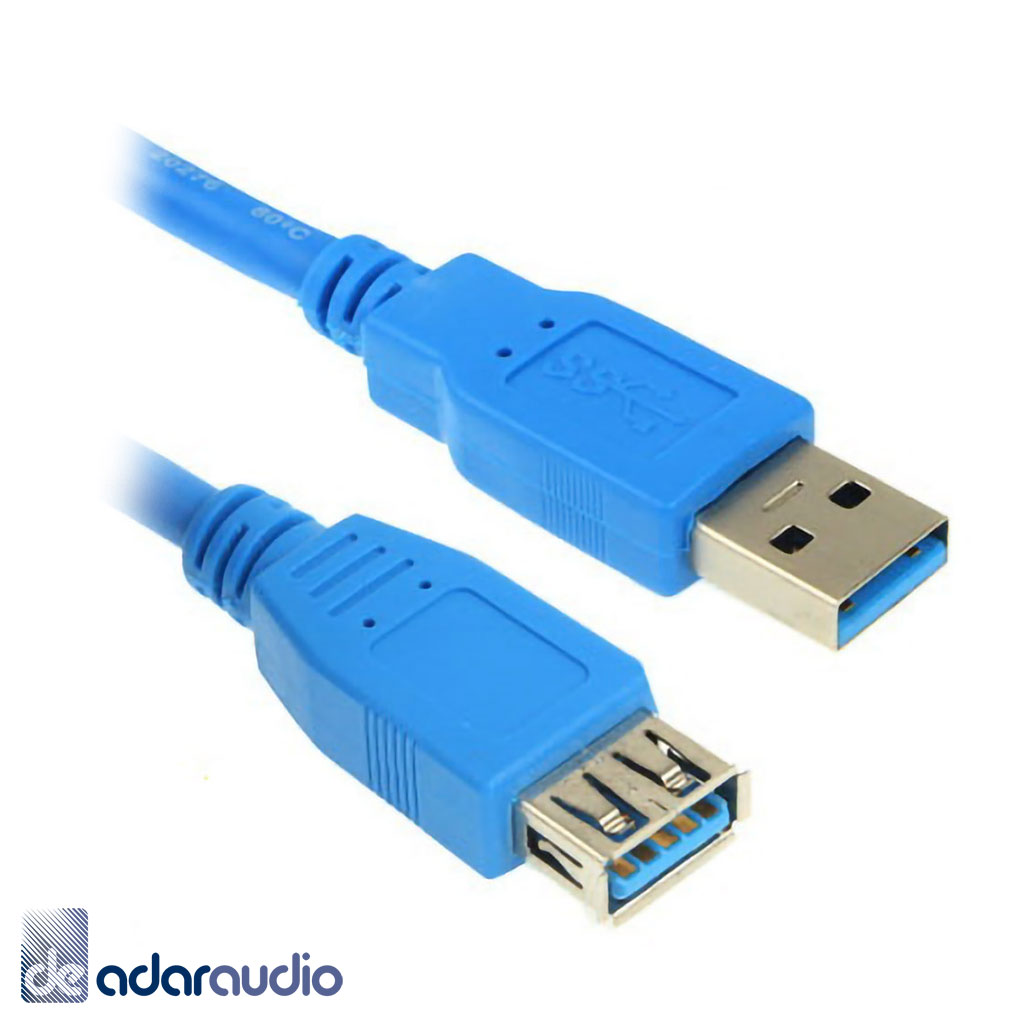 כבל מאריך USB 3.0 באורך 1 מטר
