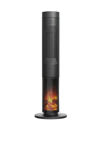 מפזר חום קרמי LENO 2000W עם אפקט להבה