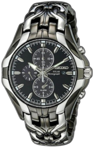SEIKO SSC139 מנגנון סולארי ושעון מעורר לגברים