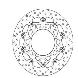 צלחת דיסק סוזוקי ויסטרום DL650 קד ברמבו BREMBO צלחת בלם