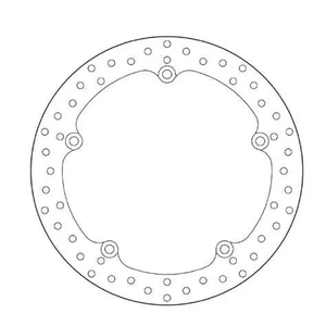 צלחת דיסק הונדה NC750 קדמי מ-12 ברמבו BREMBO צלחת בלם