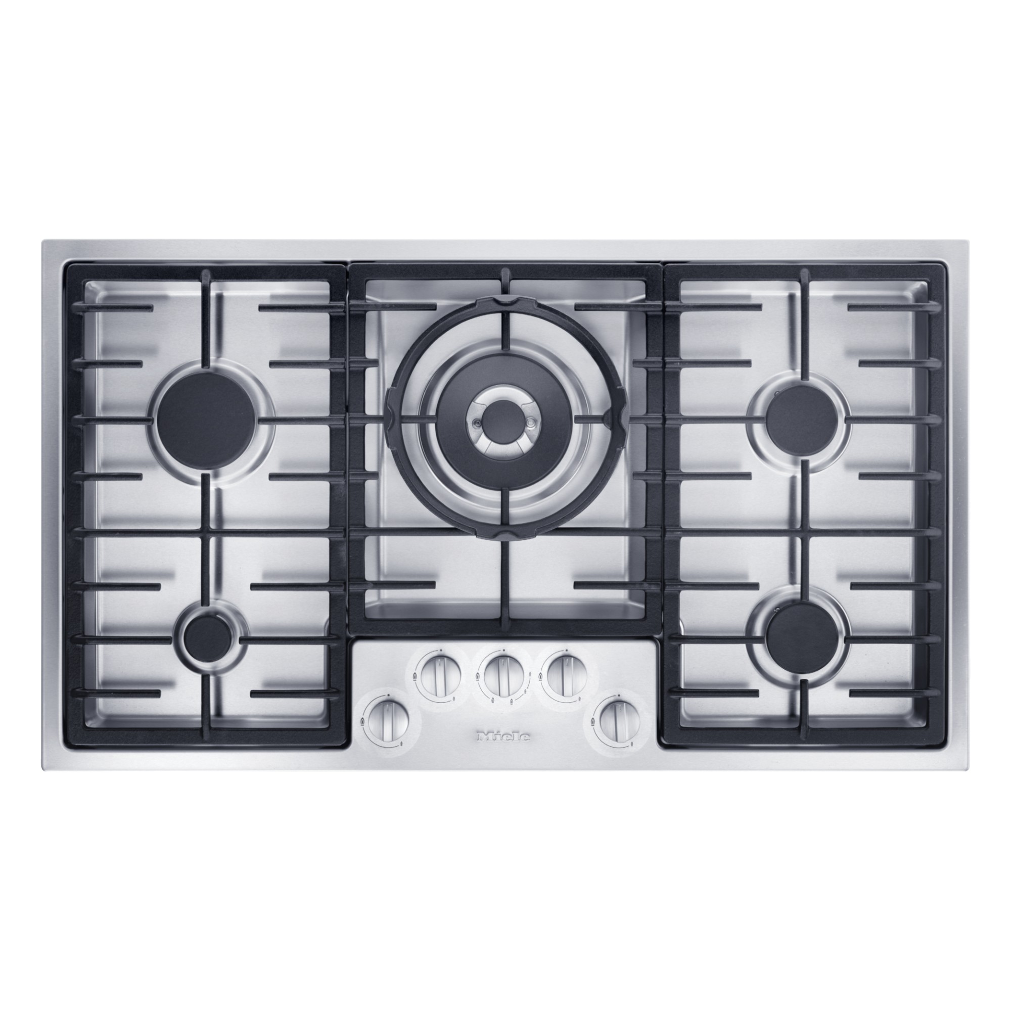 כיריים גז 90 ס"מ נירוסטה להתקנה שטוחה MIELE מילה דגם KM 2357-1