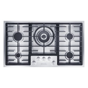 כיריים גז 90 ס"מ נירוסטה להתקנה שטוחה MIELE מילה דגם KM 2357-1   
